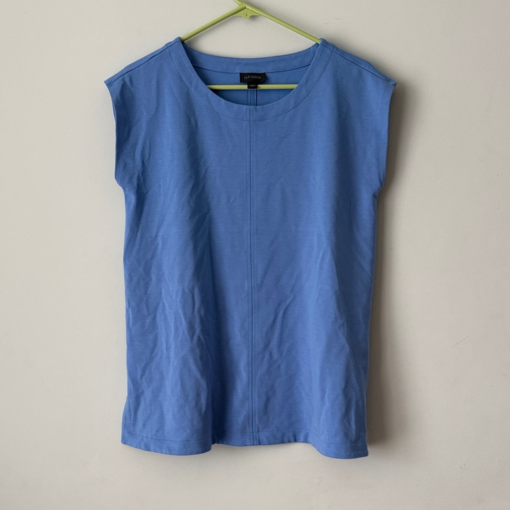 J. Jill Blue Wearever Collection Tunic